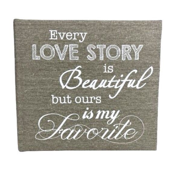 Nicole Miller Home Photo Album Guest Book 200 4" X 6" w/ Side Memo Wedding New - Picture 1 of 13